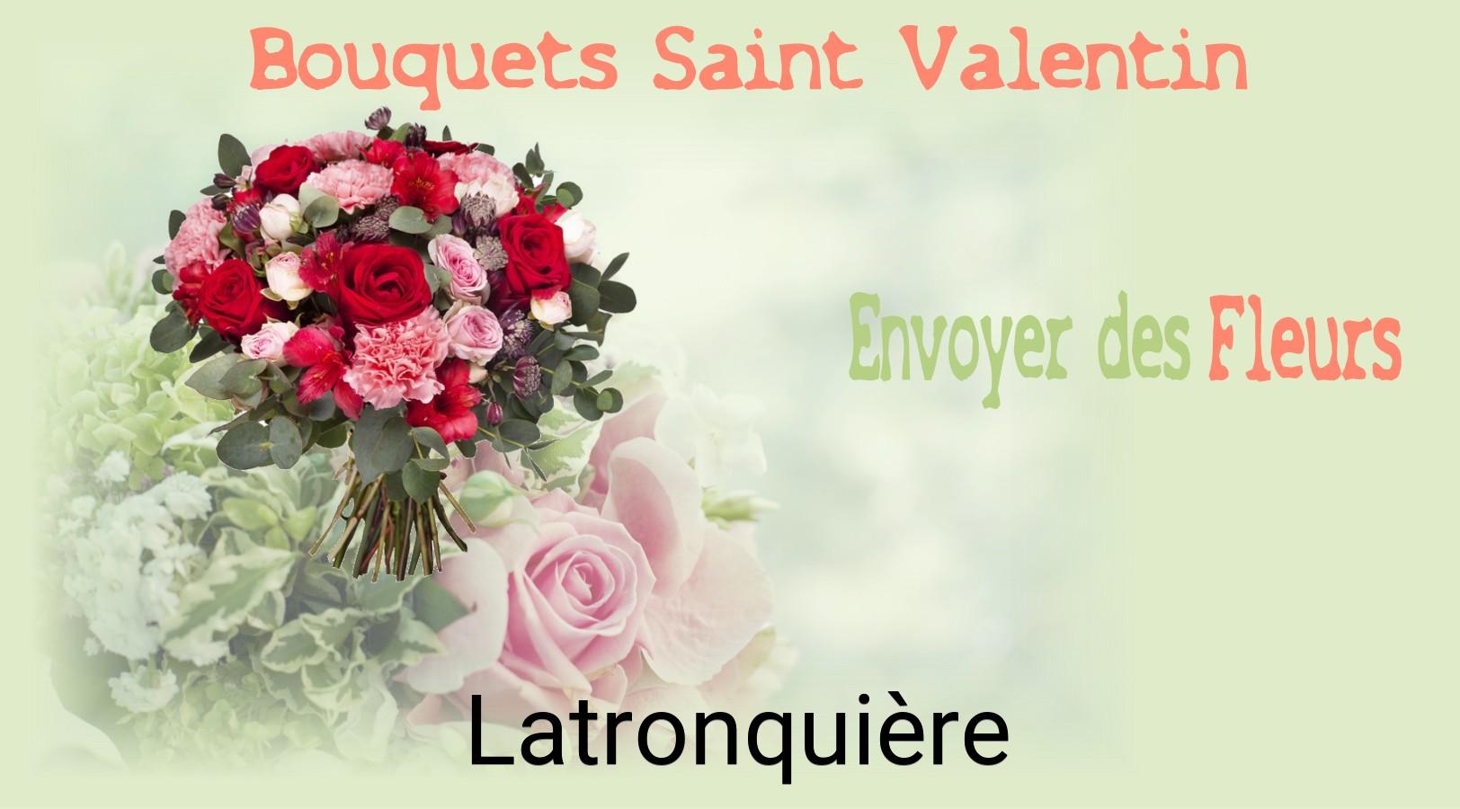 Roses de Saint-Valentin livrées à Latronquière